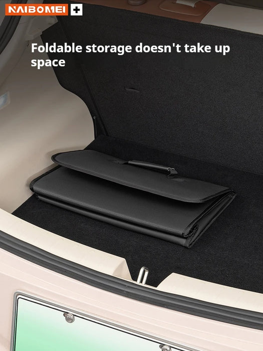 Mercedes-Benz AMG Foldable Car Trunk Storage Organizer Box – Multipurpose Storage Bag for A/B/C/E/S-Class, GLA, GLB, GLC, GLE, SLK & More