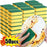 Dual-Sided Magic Cleaning Sponge – Highly Absorbent Multi-Purpose Scrubbing Sponge for Kitchen, Bathroom & Home