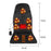 Full-Body Heated Massage Cushion with 7 Powerful Vibration Motors – Back, Neck & Waist Therapy for Car, Home & Office