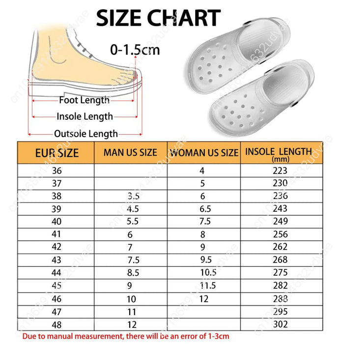 Luxury Designer Crocs Custom Clog Slippers