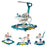 Baby Multi-Functional Adjustable Walker with Canopy – Anti-Rollover Sit-to-Stand Baby Walker & Rocker for Boys and Girls