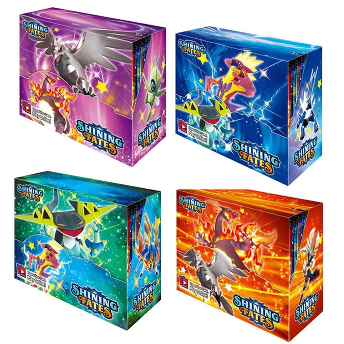 324/360 Pcs JAKA Pokémon Card Set – 151 Destined Rivals, Prismatic Evolutions, Sun & Moon English Battle Trading Cards