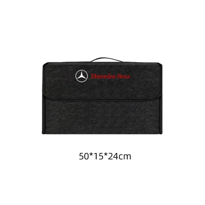 TrunkTidy™ Large Trunk Organizer – Heavy-Duty Foldable Cargo Storage for Mercedes-Benz CLS & CLA