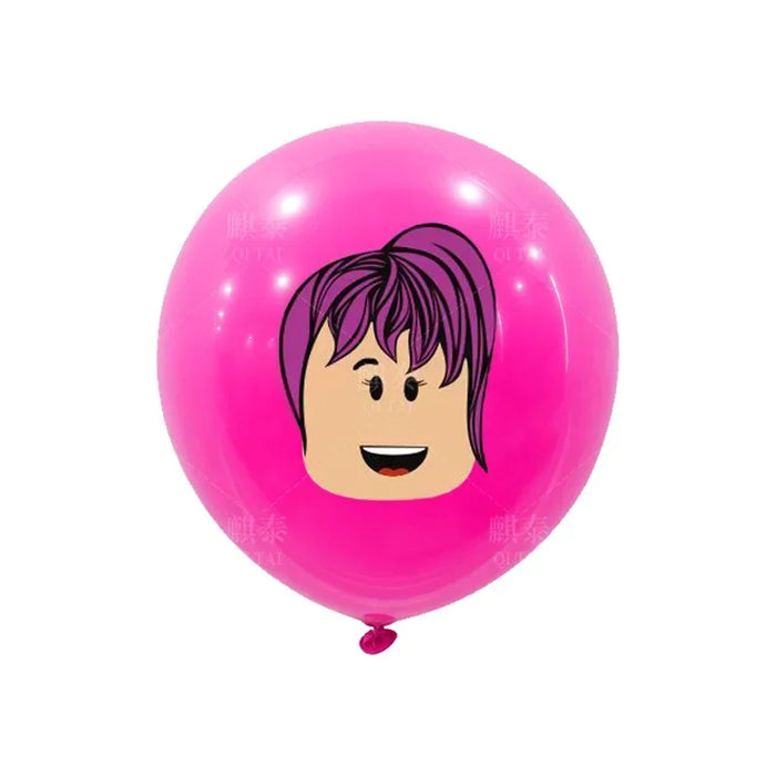 Roblox™ 21-Pack – Roblox-Themed 12-Inch Party Balloons for Birthdays & Gamer Events
