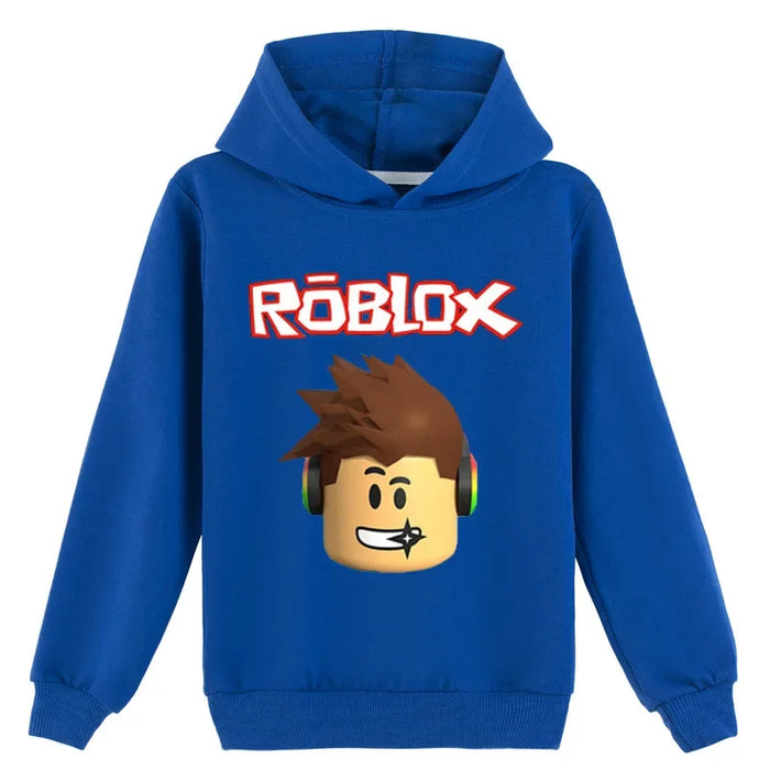 Roblox™ Kids Hoodie – Warm Roblox-Inspired Pullover Sweatshirt for Boys & Girls