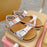 New Arrival Fashion Designer Infant Girls Crocs Sandals