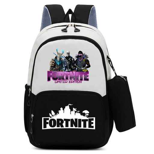 Fortnite™ 2-Piece Backpack & Pencil Case Set – Gamer Rucksack & Stationery Pouch for Students & Teens