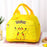Pikachu Insulated Lunch Bag – Portable Foldable Cooler Lunch Box, Thermal Storage Handbag for School, Office, Travel & Picnics