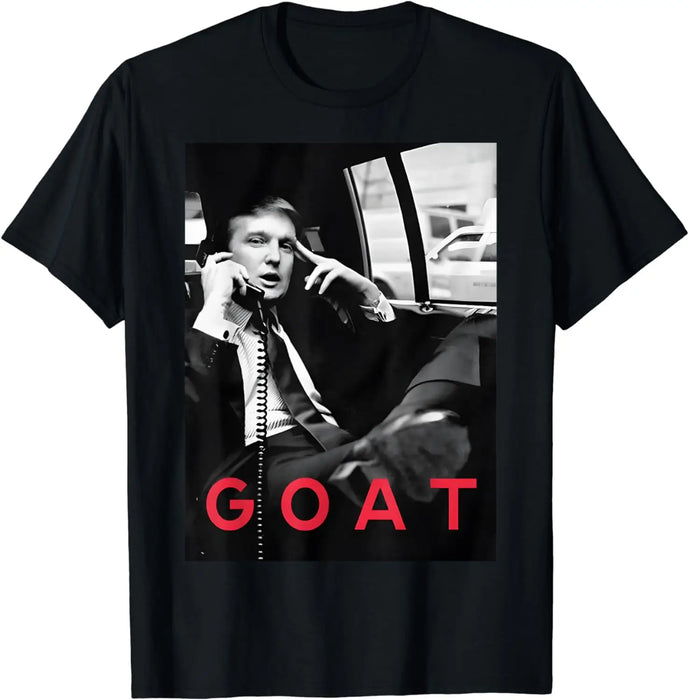 Goat Trump 2024 Support Pro America T-Shirt  Streetwear