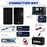 Ultimate Portable Solar Generator Kit | 800W Photovoltaic Panels & 10,000W Inverter System | Reliable Off-Grid Power for Camping, Vans, and Emergencies