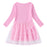 Roblox Princess Dress for Girls – Long Sleeve Cotton Mesh Star & Moon Outfit for Birthdays & Dress-Up