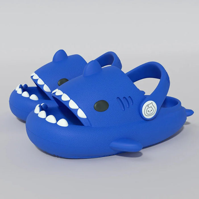 Children’s BAPE Shark Sandals – Kids Summer Slippers with Thick Soft Non-Slip Sole for Boys & Girls