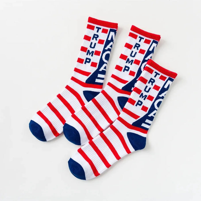 New 2024 President Donald Trump Socks Unisex Crew Socks