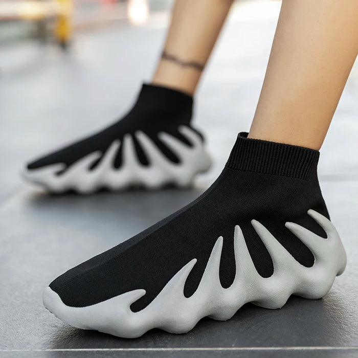 Luxury Fashion Designer Yzy Sock Trendy Sports Sneakers