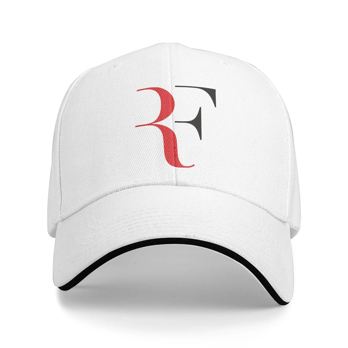 Roger Federer RF Adjustable Tennis Cap – Unisex Sports Baseball