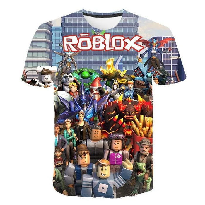 Roblox™ Kids T-Shirt – Roblox-Inspired Short Sleeve Tee for Summer Comfort & Style