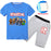 Roblox™ Kids 2-Piece Summer Set – Roblox-Inspired Cartoon T-Shirt & Shorts for Boys & Girls