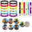 Roblox Game Anime Figure Wristband & Keychain Set – Student Jewelry Accessory