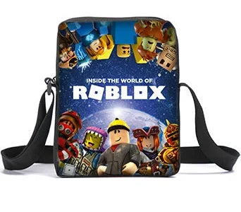 Roblox Three-piece Set of School Bag Game Backpack