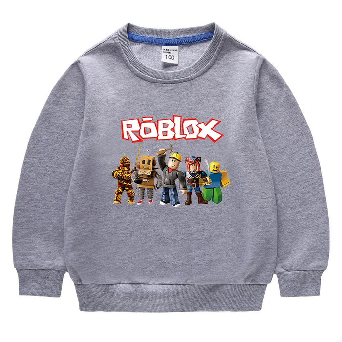 ROBLOX™ Kids Cotton Hoodie – Roblox-Inspired Long Sleeve Sweatshirt for Toddlers & Young Children