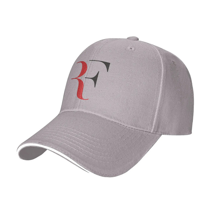 Roger Federer RF Adjustable Tennis Cap – Unisex Sports Baseball Hat for Men & Women
