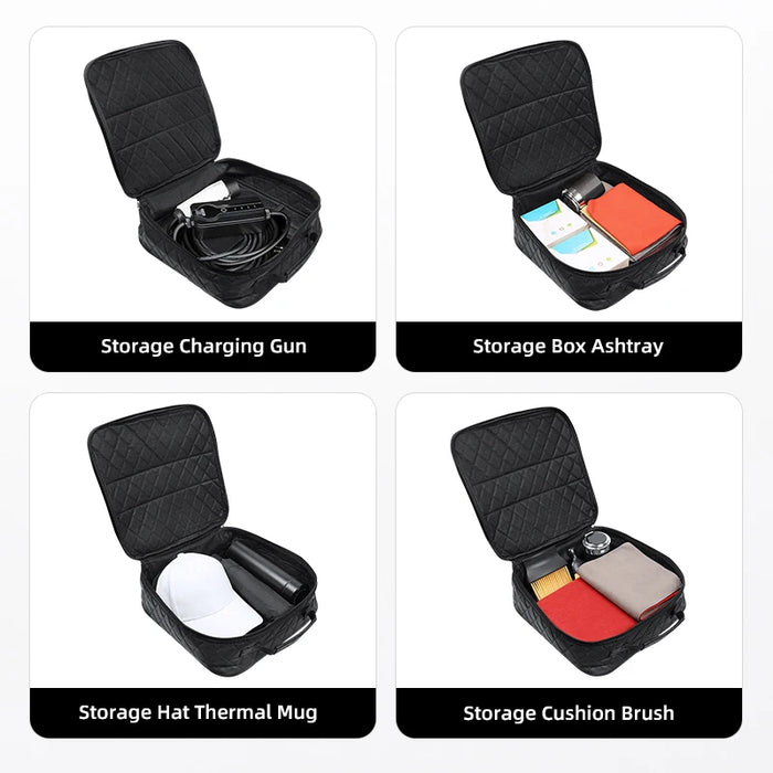 Premium Lexus EV Charging Cable Storage Bag | Waterproof Trunk Organizer Box