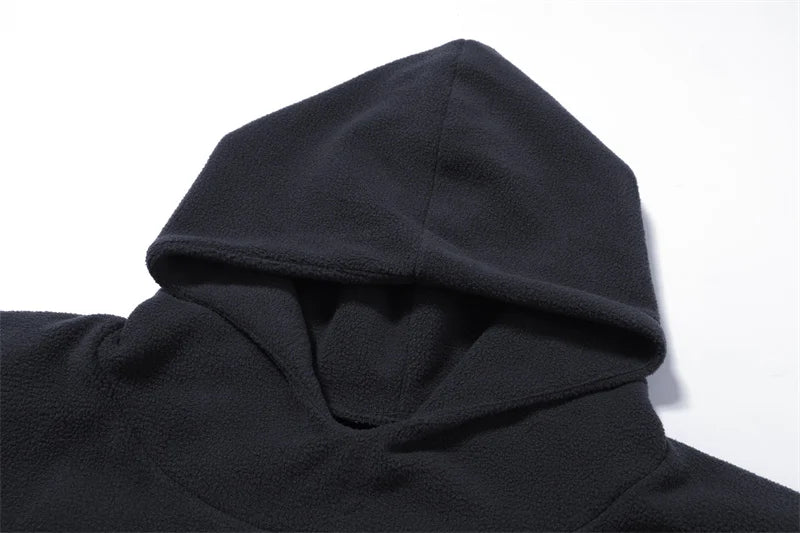 Heavyweight YZY Kanye Grain Fleece Thick Material Hooded Sweatshirt