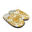 Luxury Golden Floral Home Warm Slippers