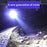 2-in-1 Rechargeable Searchlight & Work Light | High-Power Long-Beam Flashlight for Camping, Patrol, and Emergencies