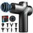 Mini Deep Tissue Massage Gun – Quiet Brushless Motor with 4 Interchangeable Heads | Portable Muscle Massage & Relaxation Device
