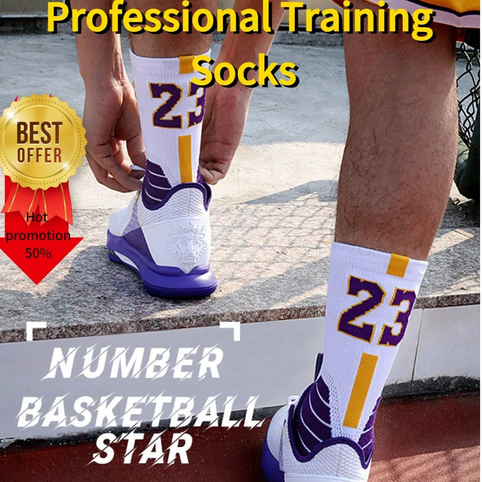 Elite Basketball Socks Kobe Bryant Sports Jordan for Training