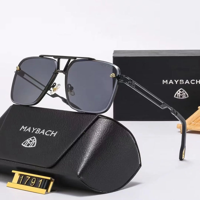 Maybach-Inspired Luxury Polarized Sunglasses – UV400 Anti-Glare Unisex Driving Glasses for Men & Women