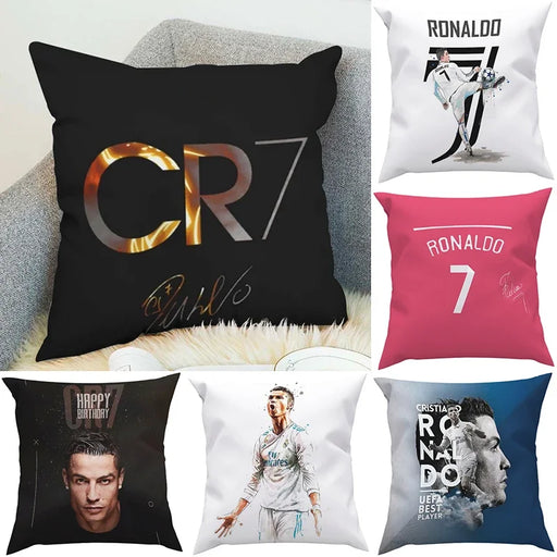 Cushion Cover CR7 Cristiano Ronaldo Sofa Cushions Fall Decor Pillowcase Covers