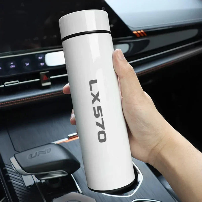 500ml Smart Digital Thermos Cup For Lexus LX570 Intelligent Bottle