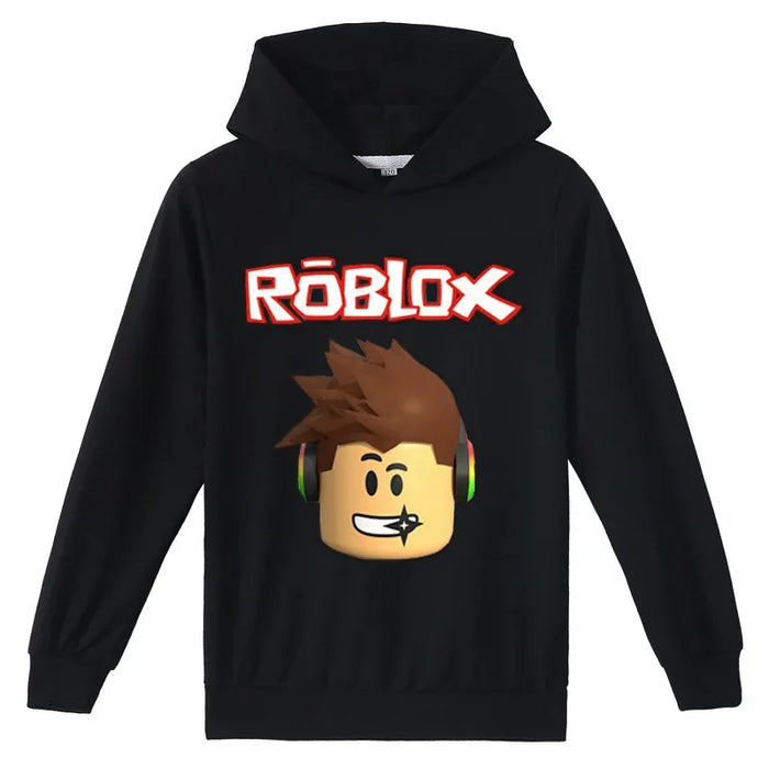 Roblox™ Kids Hoodie – Warm Roblox-Inspired Pullover Sweatshirt for Boys & Girls