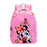 Disney's New Mickey and Minnie Children's Backpack Multifunctional Cartoon Kindergarten School Bag