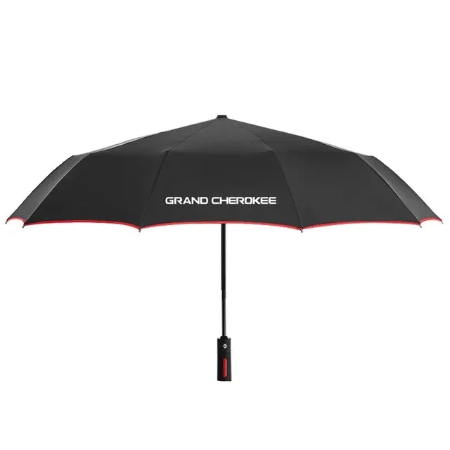 jeep patio umbrella Car Automatic Folding Windproof Sunshade Umbrella For Jeep Wrangler Re — GoBliss