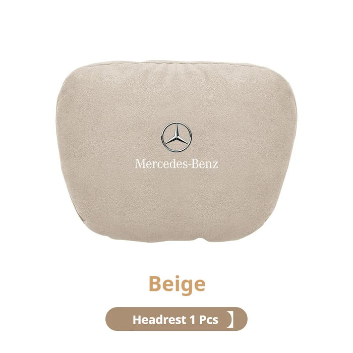 BenzComfort™ Premium Neck & Lumbar Support Pillow – Ergonomic Car Cushion for Mercedes A/B/C/E/S/GL-Class