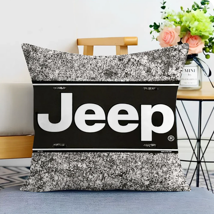 Jeeps Decorative Pillowcases 40x40 Plush Lounge Chairs Cushion Cover 45*45 Pillowcase