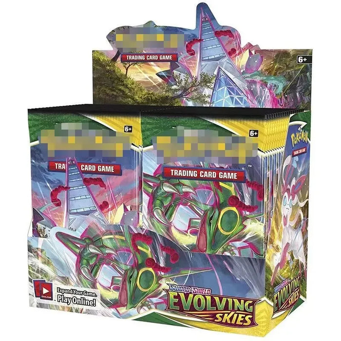 324/360 Pcs JAKA Pokémon Card Set – 151 Destined Rivals, Prismatic Evolutions, Sun & Moon English Battle Trading Cards