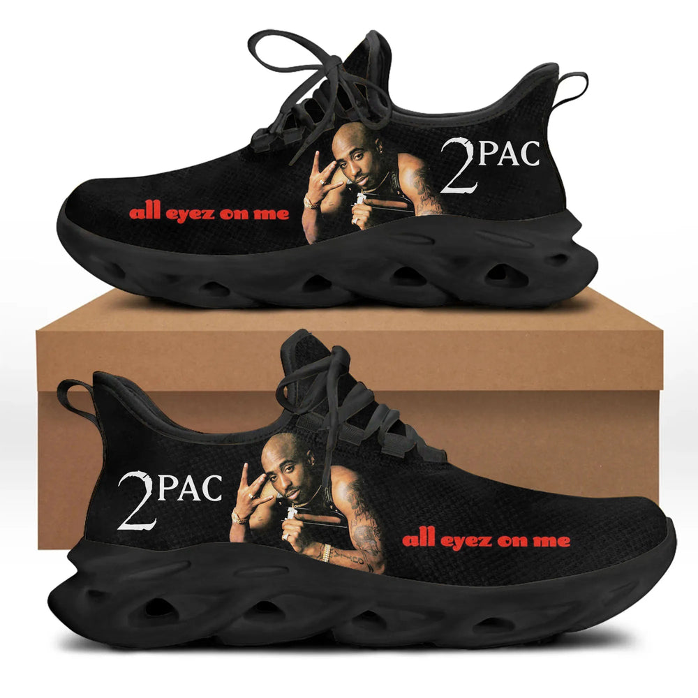 Rap 2Pac Tupac Sports All Eyez on Me Sneakers