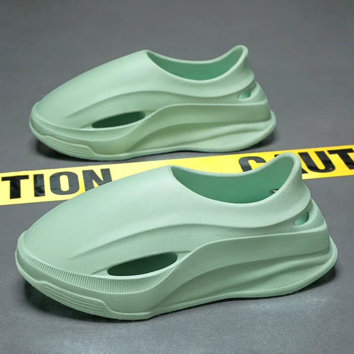 New Yeezy-Inspired Cloud Slides – Thick-Soled Sandals for Men & Women