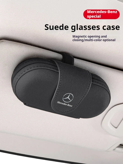 Mercedes-Benz™ Visor Glasses Case – Premium Sunglasses Holder for Mercedes-Benz A/C/E/V/GLC/ML/SLK/GLK & More