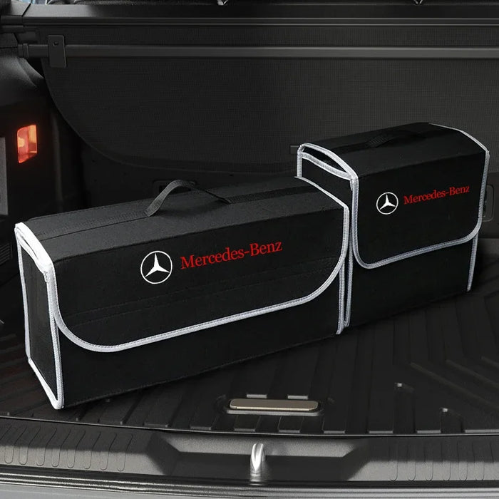 TrunkTidy™ Large Trunk Organizer – Heavy-Duty Foldable Cargo Storage for Mercedes-Benz CLS & CLA