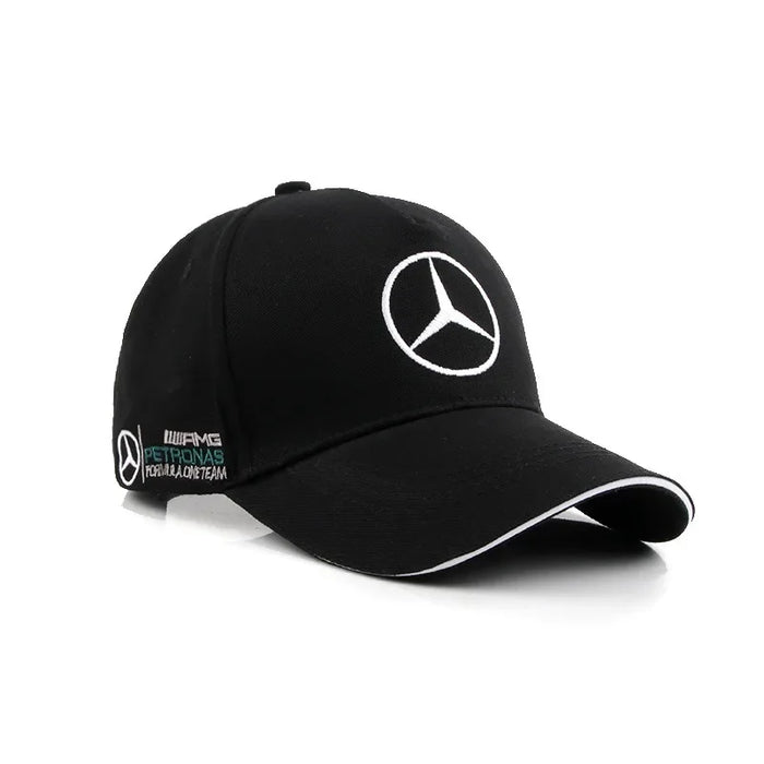 Mercedes-Benz AMG Embroidered Baseball Cap – Adjustable Luxury Hat for Men & Women