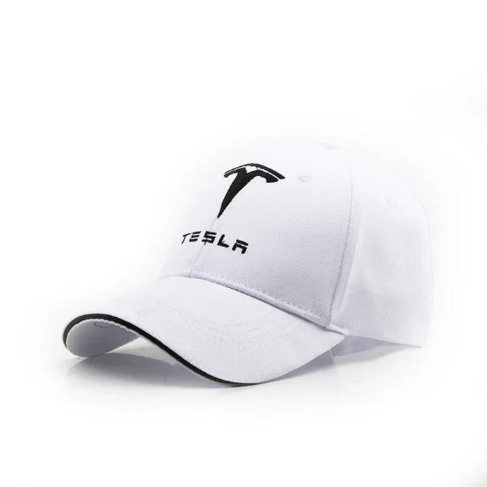 Tesla Snapback Cap – Premium Adjustable Baseball Hat for Model 3, Y, S, X, Roadster & Cybertruck Fans | Unisex Casual Racing Hat