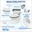 Children's Potty Toilet Training Seat Removable Portable for Toddlers and Children Easy to Clean and Assemble Household Toilet