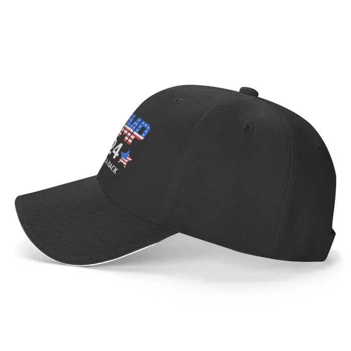 Trump 2024 Baseball Cap US America Back Dad Hats