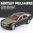 Diecast 1:24 Scale Bentley Mulsanne Alloy Model Car Collection Vehicle Simulation Sound & Light Metal Toy Car Toy For Kids Gift