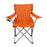 2-Pack Folding Camp Chairs with Cup Holder – Portable Quad Frame Outdoor Chairs for Camping, Tailgating & Sports Events